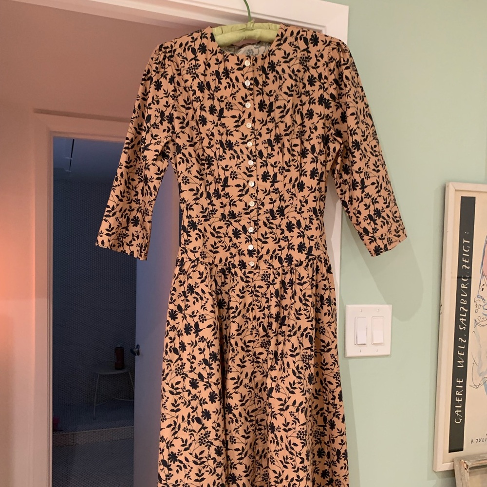 Batsheva floral midi dress